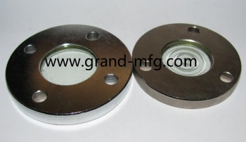 steel nickel plated fused flange sight glass bitzer view port sight