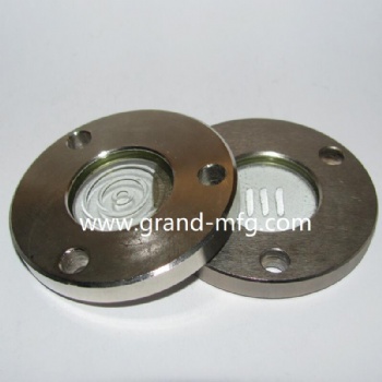 steel nickel plated fused flange sight glass bitzer view port sight