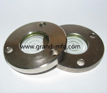 steel nickel plated fused flange sight glass bitzer view port sight