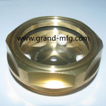 M20x1.5 brass oil level sight glass oil level gauge indicators