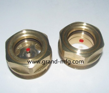 M22x1.5 brass oil level sight glass oil level gauge indicators