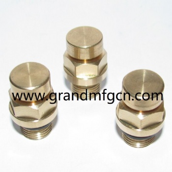 Hexagon Brass Breather Vent Plugs G1/8 3/8 NPT1/4