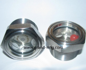 G3/4寸不锈钢液位器油位计油窗视镜3/8寸3/4寸