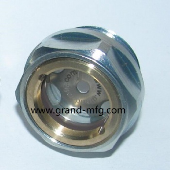 G thread 3/4” 1” brass gauge for custom oil tank or fuel tank sight glass