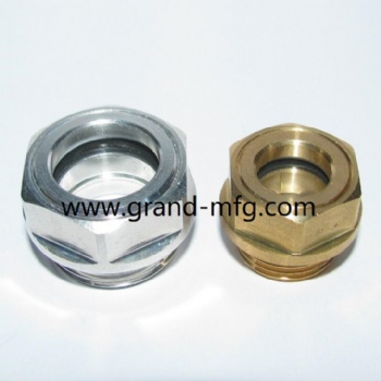 Air compresssor Aluminum Oil level Sight Glass Indictor plugs(Metric Thread & BSP)