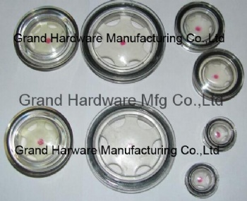Circular Plastic Oil Sight Glass(Metric Thread)
