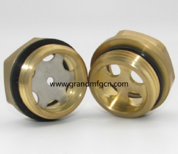 G thread 1/2 inch brass oil level sight window liquid level gauge