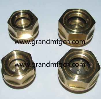 M16X1.5 M20x1.5 brass fluid viewport sight glass oil level sights