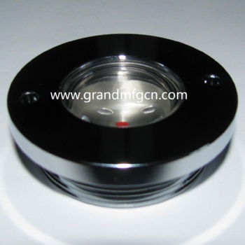 BSP chrome plated steel fluid viewport sight glass Roots blower oil sight plug