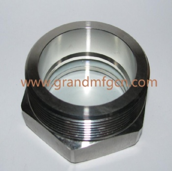 M36X1.5 Pumps stainless steel oil sight glass radiator glass oil level sight