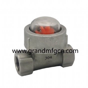 G1 pipe system SS304 stainless steel water liquid flow indicators