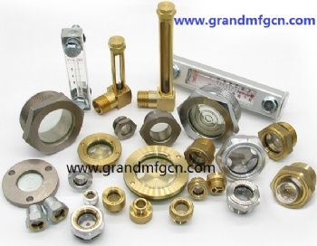 M12x1.5 brass oil level sight glass oil level gauge indicators