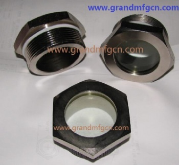 steel nickel plated fused sight glass bitzer view port sight glass