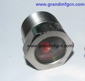 1 1/8”BSP steel nickel plated fused sight glass bitzer view port sight glass