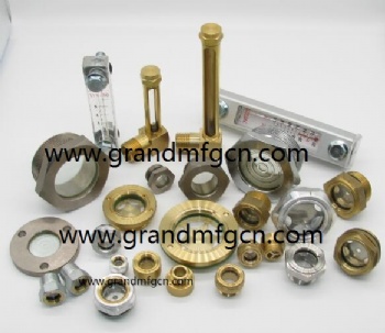 1 1/8”BSP steel nickel plated fused sight glass bitzer view port sight glass