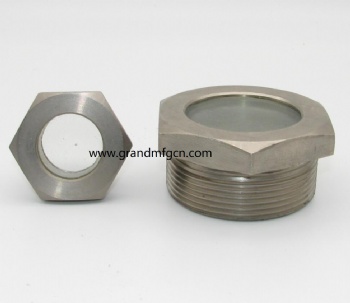 G1寸2寸3寸外六角视镜制冷设备观察镜可定制