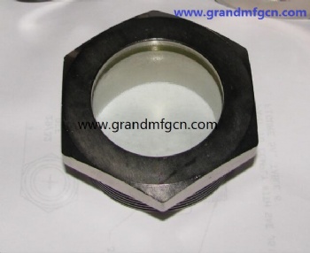 1”BSP steel nickel plated fused sight glass bitzer view port sight glass