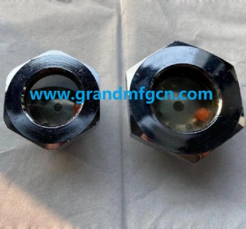 1”BSP steel nickel plated fused sight glass bitzer view port sight glass