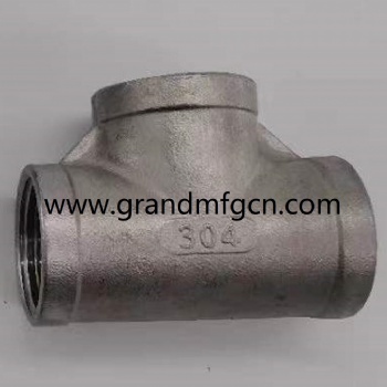 CNC precision machined part stainless steel thread connector