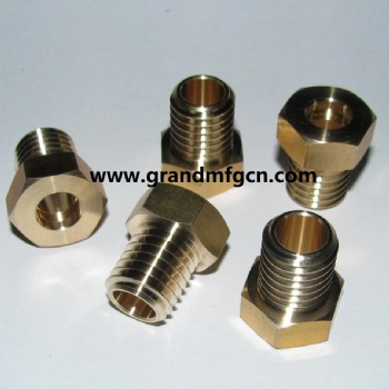 CNC precision machined parts brass turned part