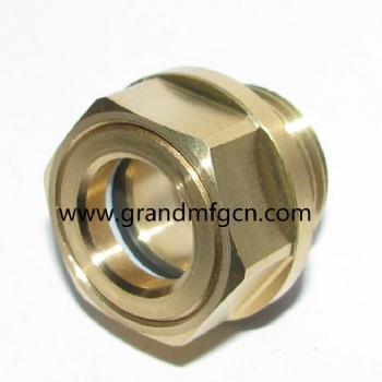 M12X1.5 SPEED REDUCERS BRASS OIL SIGHT GLASS OIL INDICATOR BRASS BUBBLE OIL SIGHT GLASS