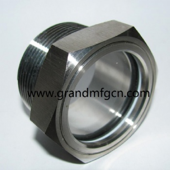 Storage Vessel Stainless Steel Oil liquid level Sight Glass plug