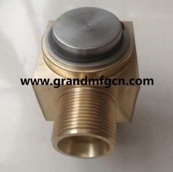 threaded CNC precision machined part stainless steel connectors