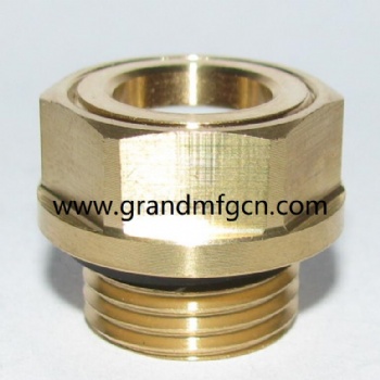 M16X1.5 Speed Reducers Solid Brass Sight Glass Plug