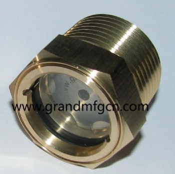 NPT1/2 vacuum compressors Brass Sight Glass Gauge plug Indicator