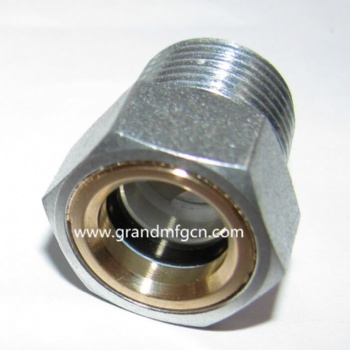 ANSI Pumps NPT Steel zinc plated oil level sight glass oil tank sight gauge