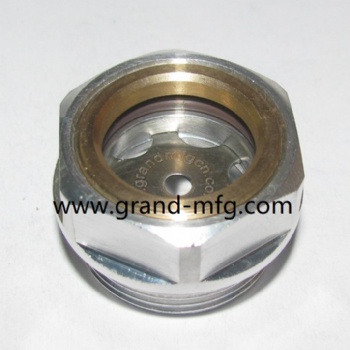 Metric Roots Blower Booster Vacuum Pump Oil Levels Sight Glass