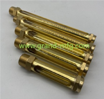 3/8 Inch Male NPT Thread Brass Vented Straight level Gage Gauge