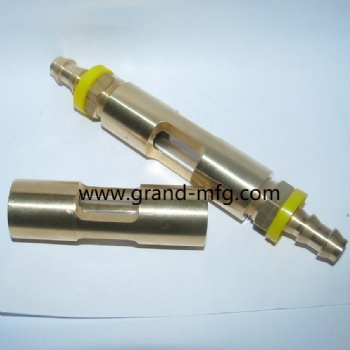 NPT3/8 Vacuum Pumps Brass Sight Glass Gauge Plug Oil Level Indicator