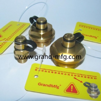 Hexagon Hydraulic cylinders Brass Breather Vent Plugs BSP 1/2 INCH