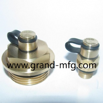 Hexagon Hydraulic cylinders Brass Breather Vent Plugs BSP 3/8 INCH