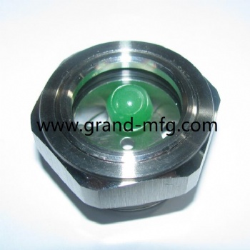 NPT 1 Inch Stainless Steel  Oil Sight Glass With Reflector