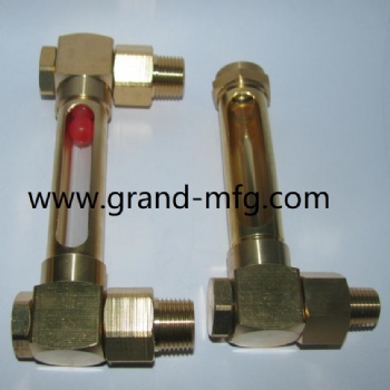brass oil level gauge oil level indicators NPT thread 1/4