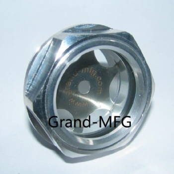 G3/4 Air compressor aluminum bulleye oil level sight glass plug oil indicators