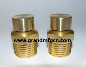Hexagon Brass Breather Vent Plug with filler