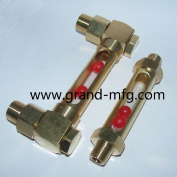 NPT3/8 Vacuum Pumps Brass Sight Glass Gauge Plug Oil Level Indicator