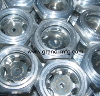 Metric thread aluminum oil level sight glass oil level gauge indicatorsM27x1.5 M36x1.5