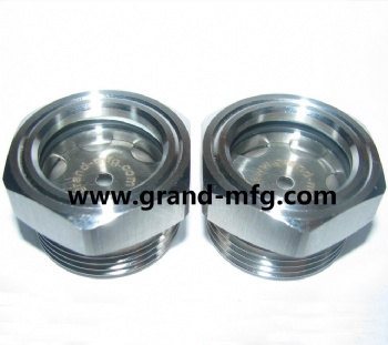 M27X1.5 Gearbox stainless steel 304 oil level sight glass window