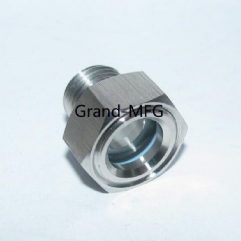 NPT1/4 INCH SS316 GEARBOX OIL SIGHT GLASS SUPPLIER