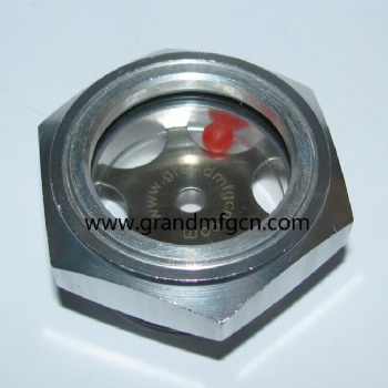 M36X1.5 stainless steel oil liquid level sight glass oil gauge