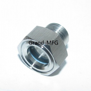 NPT1 INCH WORM GEAR REDUCER ss316 OIL SIGHT GLASS
